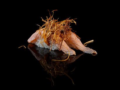 NIGIRI SAKE PORRI FRITTO