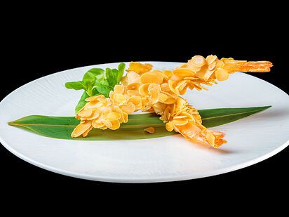 EBI TEMPURA MANDORLE